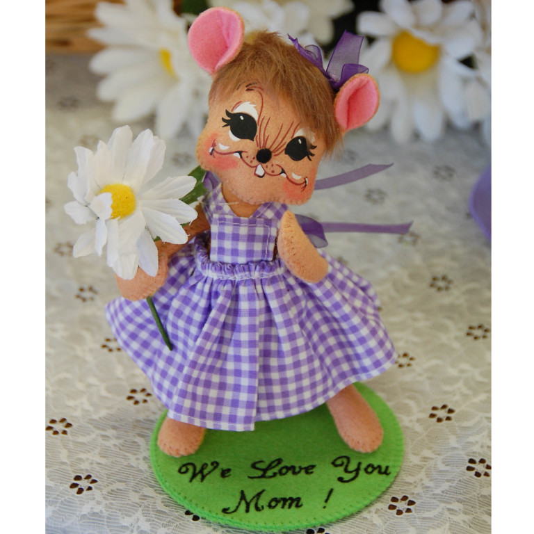 6-inch Garden Girl Mouse