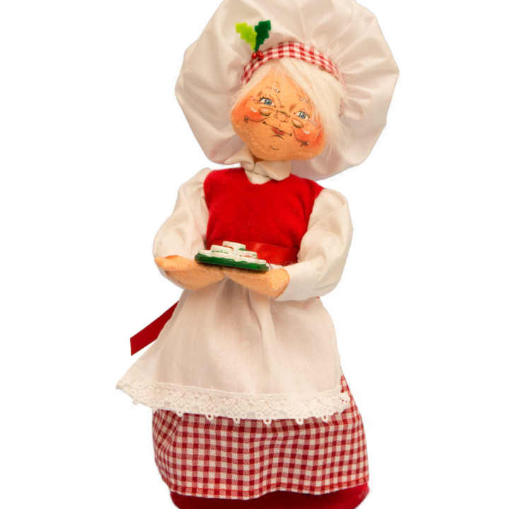 9" Mrs. Chef Santa