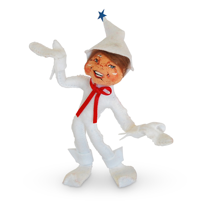 5-inch Patriotic Elf- White