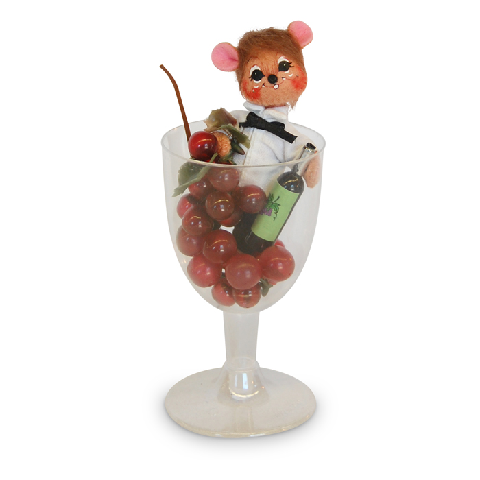 3-inch Merlot Mouse