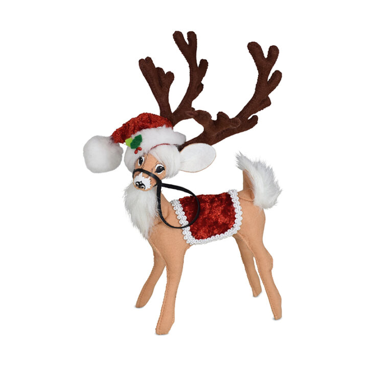 460322 8in Crimson Crush Reindeer