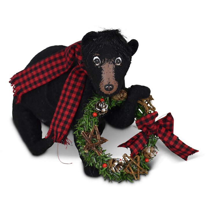 760622 6in Winter Woods Black Bear